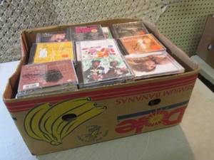 lot 272 image: Box Full of Assorted CDs  CLR...