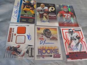 lot 2 image: 6 Signed Cards...