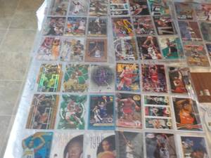 lot 18 image: Basketball Cards all pictured...