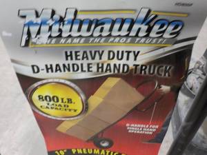 lot 29 image: Milwaukee Heavy Duty D Handle Hand ...