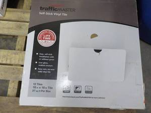lot 77 image: Traffic Master Self Stick Vinyl Til...