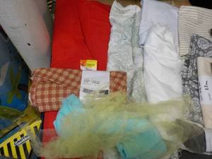lot 104 image: Many Yards of Material...