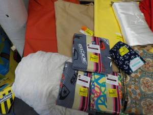 lot 105 image: Many Yards of Material...