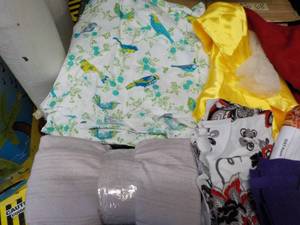lot 107 image: Many Yards of Material...