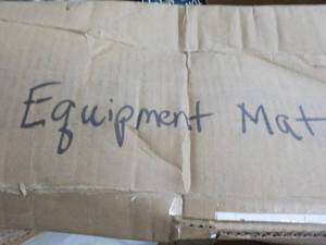 lot 134 image: Equipment Mat 3 ft x 7 ft...