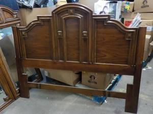 lot 151 image: FullQueen Headboard and 2 Mirrors...