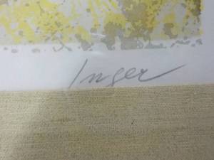 lot 152 image: Inger Original Signed and 4 Other P...