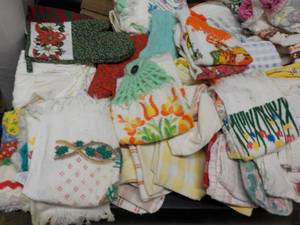 lot 156 image: Kitchen Towels and Dish cloths...