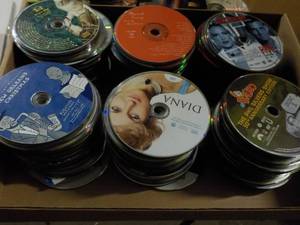 lot 168 image: 300 or more DVDs, CDs and Games...