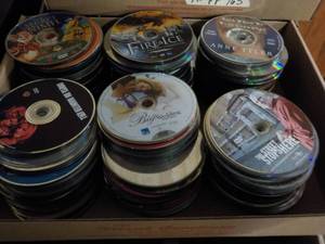 lot 169 image: 300 or more DVDs, CDs and Games...