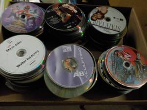 lot 170 image: 300 or more DVDs, CDs and Games...