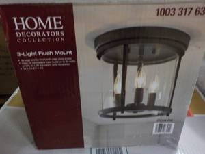 lot 216 image: Home Decorators Collection 3 Light ...