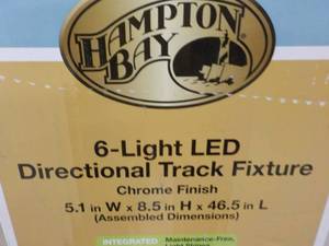 lot 220 image: Hampton Bay 6 Light LED Directional...