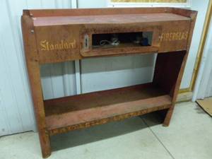 Vintage Metal Shelf