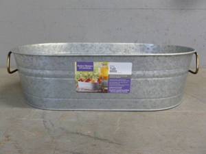 Galvanized Steel Beverage Tub