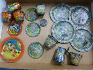 Vintage Dollhouse Dishes