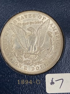 1894-O Morgan Silver Dollar ...