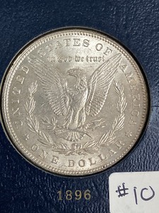 1896 Morgan Silver Dollar ...