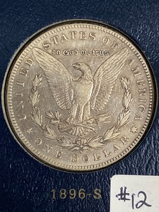 1896-S Morgan Silver Dollar ...