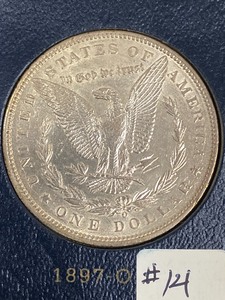 1897-O Morgan Silver Dollar ...