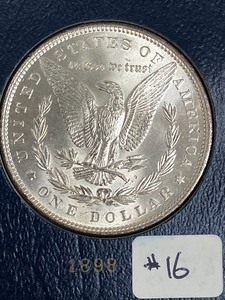 1898 Morgan Silver Dollar ...