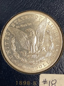1898-S Morgan Silver Dollar ...