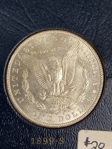 1899-S Morgan Silver Dollar ...