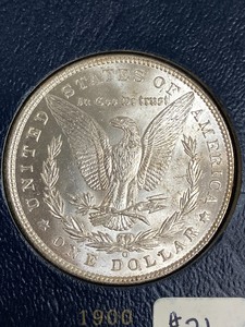 1900 Morgan Silver Dollar ...