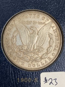 1900-S Morgan Silver Dollar ...