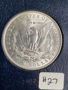 1902 Morgan Silver Dollar ...