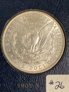 1901-S Morgan Silver Dollar ...