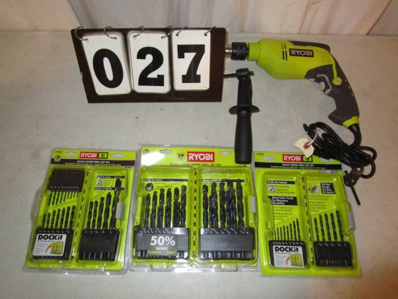 Ryobi vsr hammer online drill