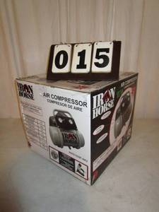 lot 15 image: Iron Horse Air Compressor Kit