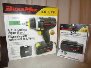 lot 39 image: Dura-Max Cordless 38 Impact Wrench
