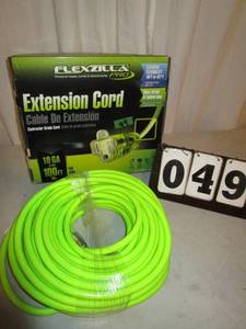 lot 49 image: Flexzilla Extension Cord - 100 ft