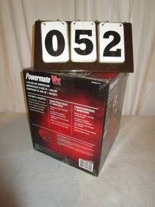 lot 52 image: Powermate VX  1 Gallon Air Compressor