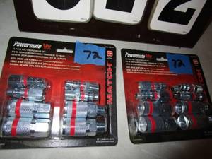 lot 72 image: Powermate VX 12 Pc CouplerPlug Kit - 2 sets
