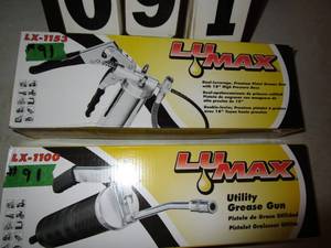 lot 91 image: Lu Max Grease Guns