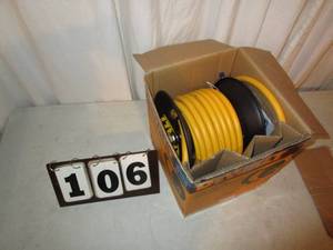 lot 106 image: DeWalt Manual Hose Reel