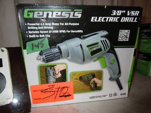lot 145 image: Genesis 38 VSR Electric Drill