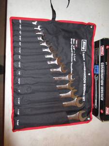 lot 166 image: King Combination 14 pc Wrench Set - SAE