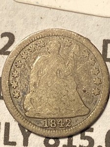 1842 Half Dime