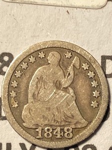 1848 Half Dime