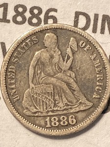 1886 Dime