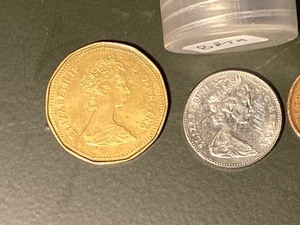 (67) Assorted Canadian Coins