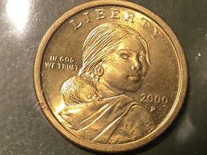 (2) Sacagawea & (2) Susan B Anthony Dollar Coins