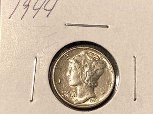 Lot Of (4) Mercury Silver Dimes