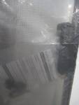 lot 285 image: Unique Home Designs 30 in. x 80 in. Standard Gray Metal Sliding Patio Screen Door, 730392
