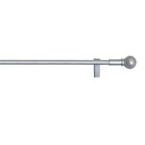 lot 75 image: Home Decorators Collection 48 in. - 84 in. Twist and Shout Tension Rod in Brushed Nickel 6077 BRSN