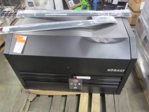 lot 89 image: Kobalt 40.5 x 25 Ball-Bearing Steel Tool Chest SHS41P12DB